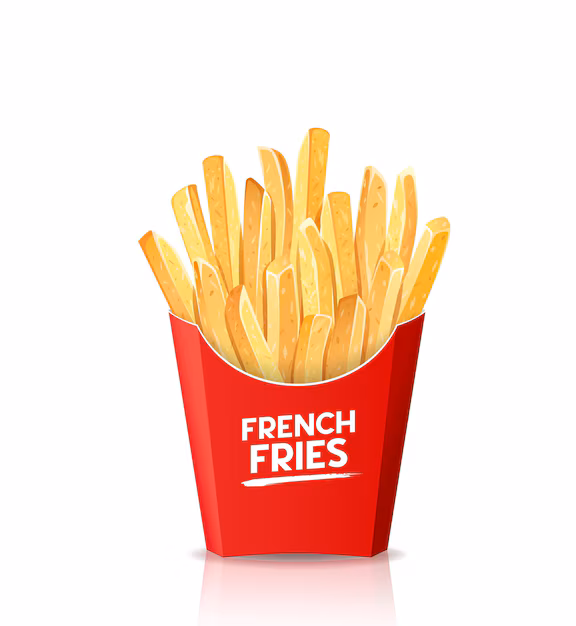 French fries box