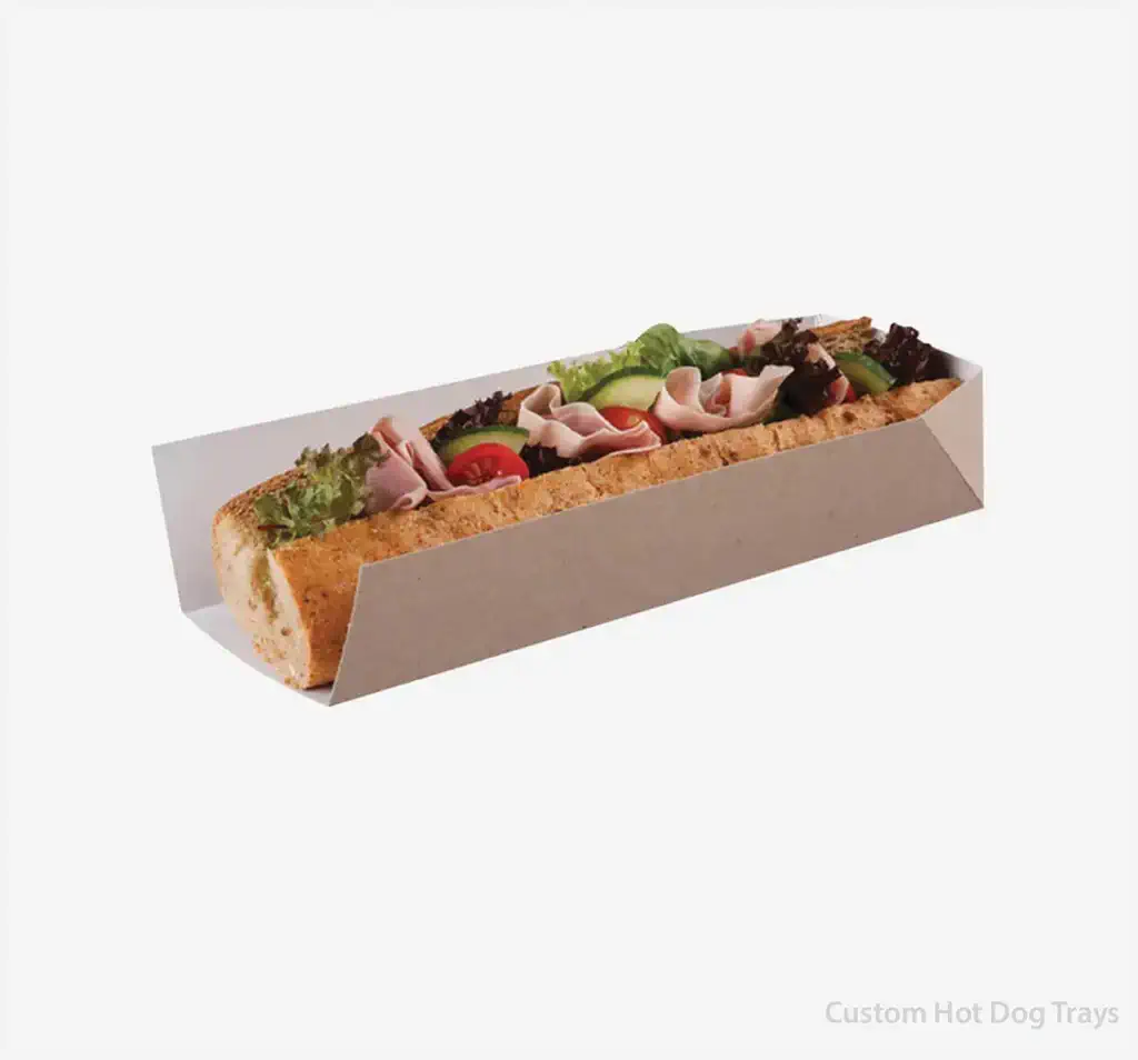 custom paper food trays